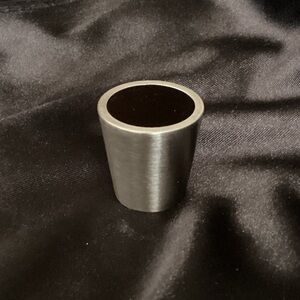 TOP KNOBS 1 1/16” TK129BSN BLACK CRYSTAL CENTER KNOB BRUSHED SATIN NICKEL